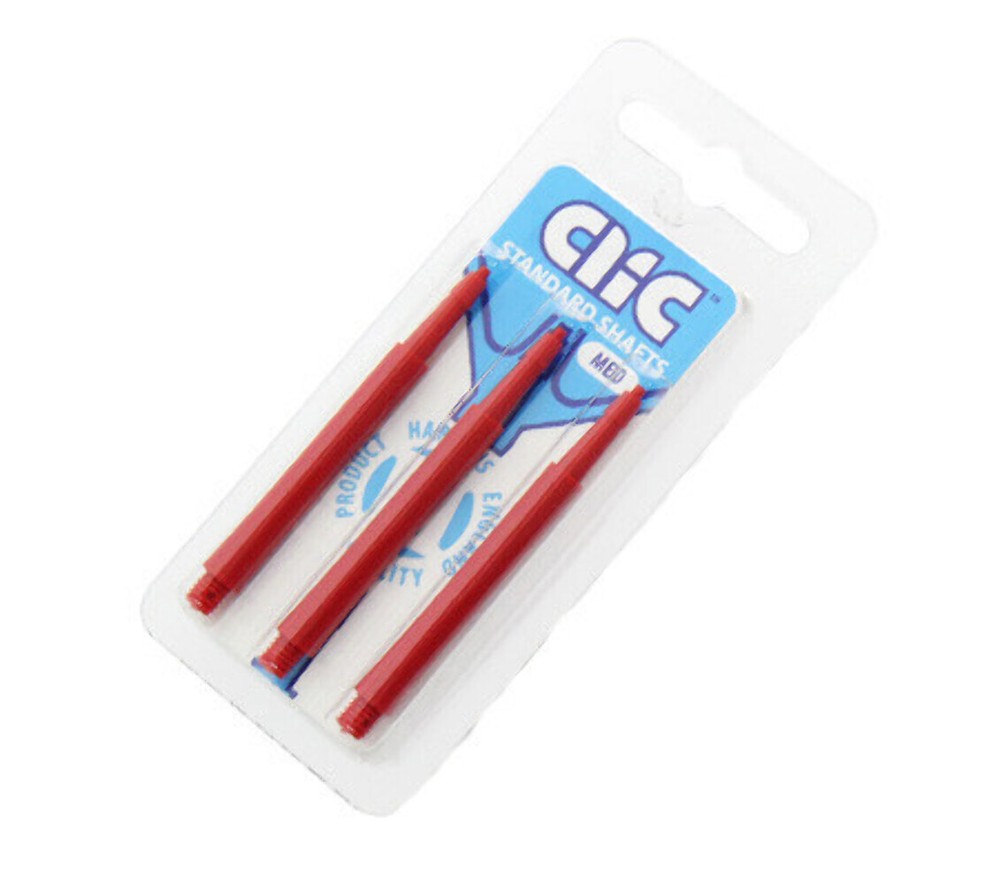 Harrows Clic Standard Medium 2ba Dart Shafts - Red