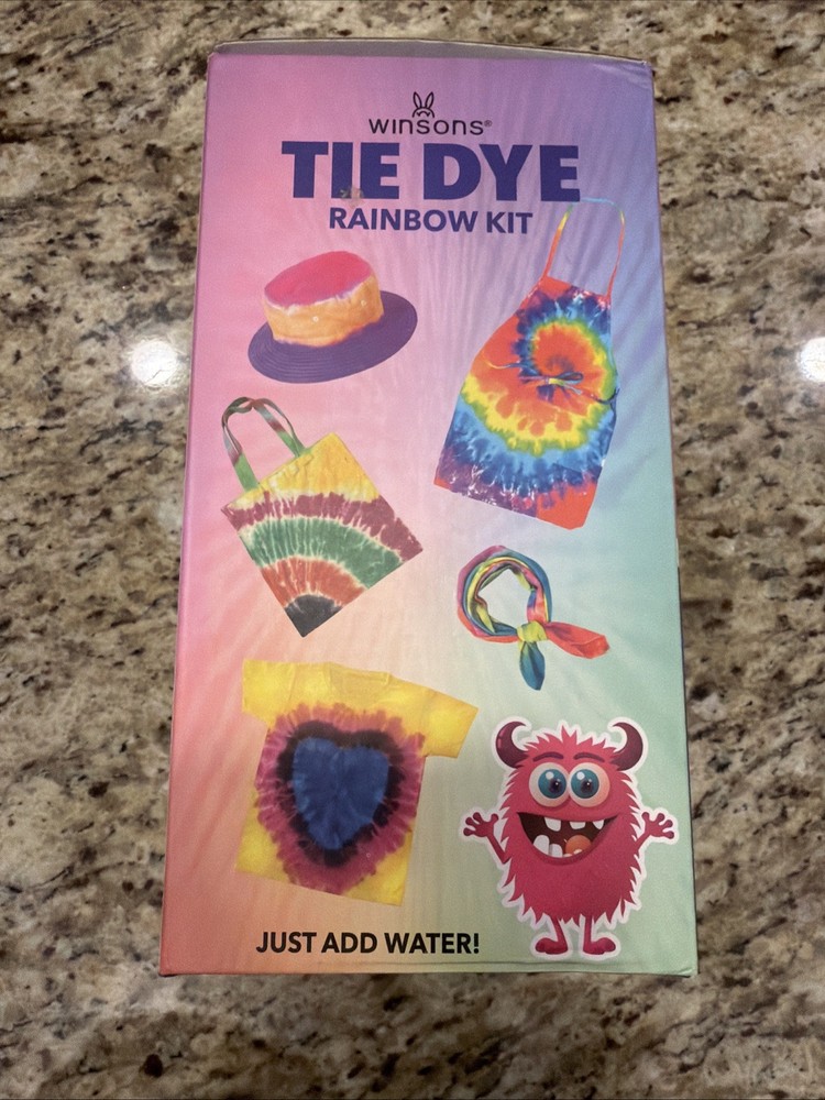 Winsons Tie Dye Rainbow Kit 96 Pieces