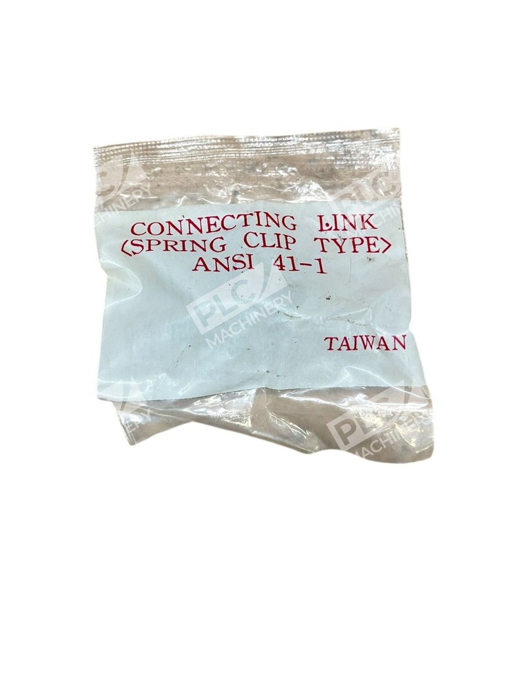 ANSI #41-1 Roller Chain Master Link Spring Clip Connecting Link 1/2"