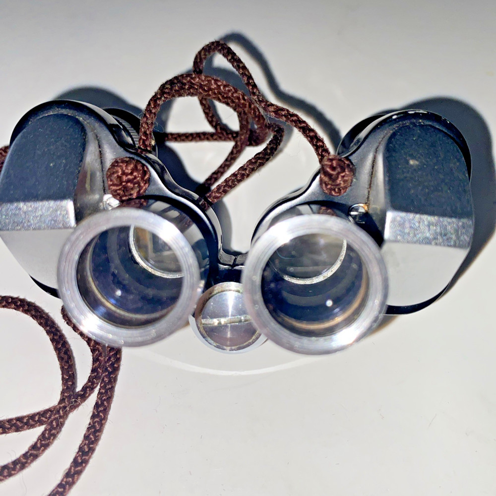 Vintage St. Moritz Binoculars Precision Optics 6x15 Compact