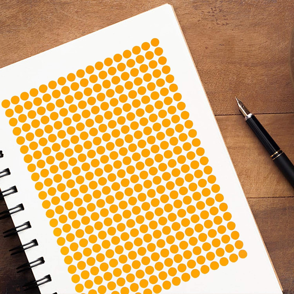 26656 Pieces Colored Dot Stickers, 1/4" Small Color Labels Coding Circle round C