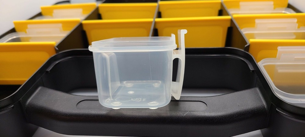 12 Slot Compartment Storage Box Tray Findings Beads Organizer Stackable Hardware