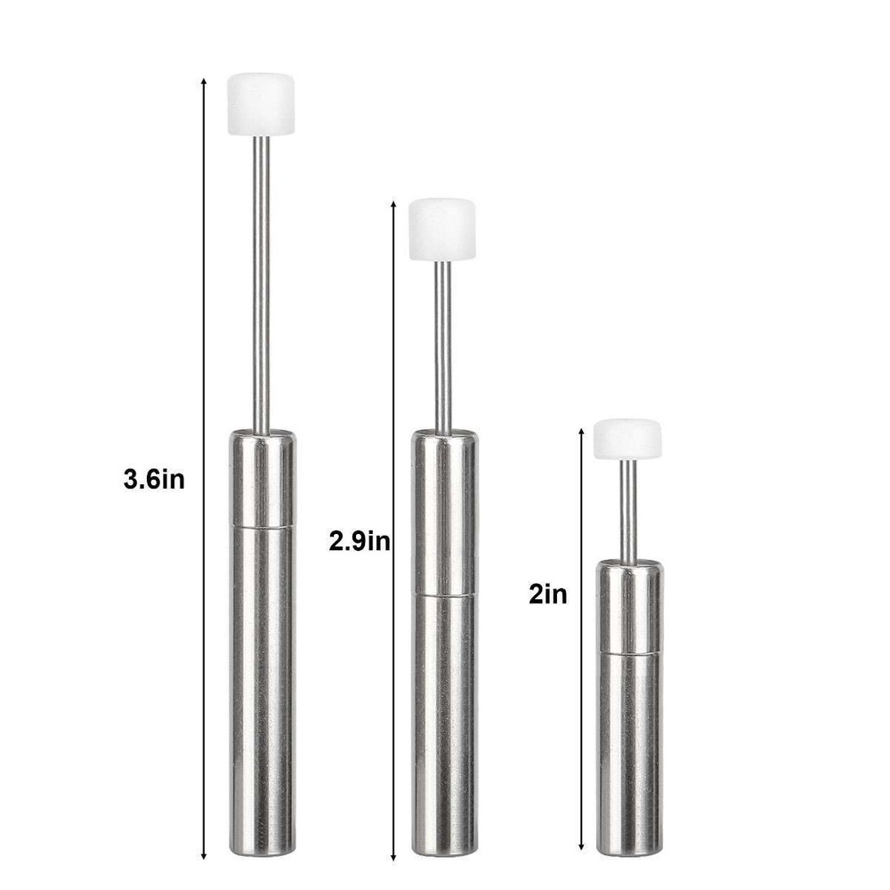Damper/piston for trash can soft close and more uses. 3 most common sizes