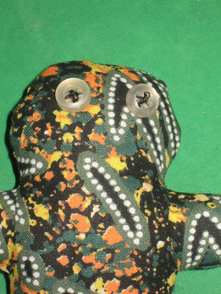 VOODOO DOLL-POPPET-HANDMADE- 4 1/2"