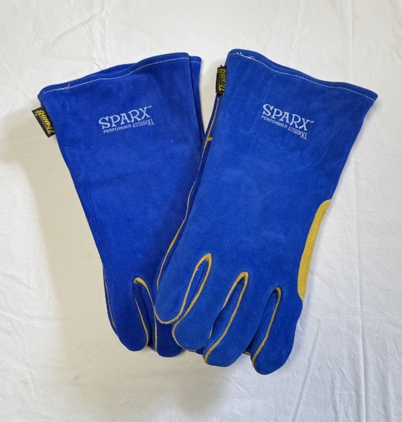 -Welding Gloves New Sparx Performer-Blue -XL
