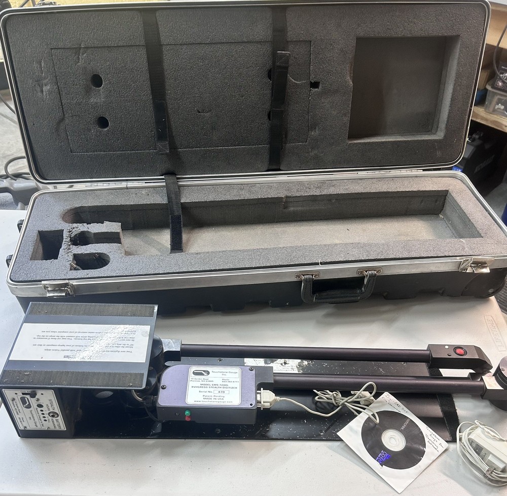 Touchstone Gauge CMS-7200L BVH Gregg Stealth Digitizer Templating System & Case
