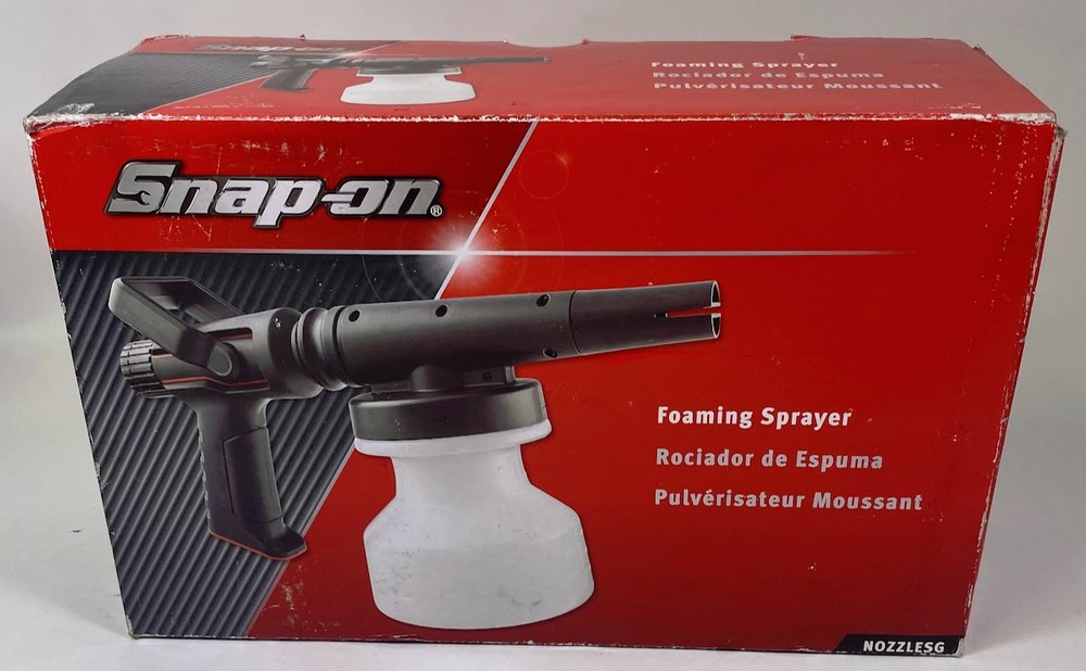 Snap-On Foaming Sprayer. NOZZLESG.
