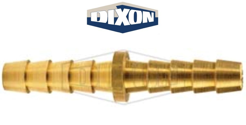 5/8" x 5/8" Barb Brass Hose Mender Splicer 1781010C Dixon BM5 FACTORY NEW!