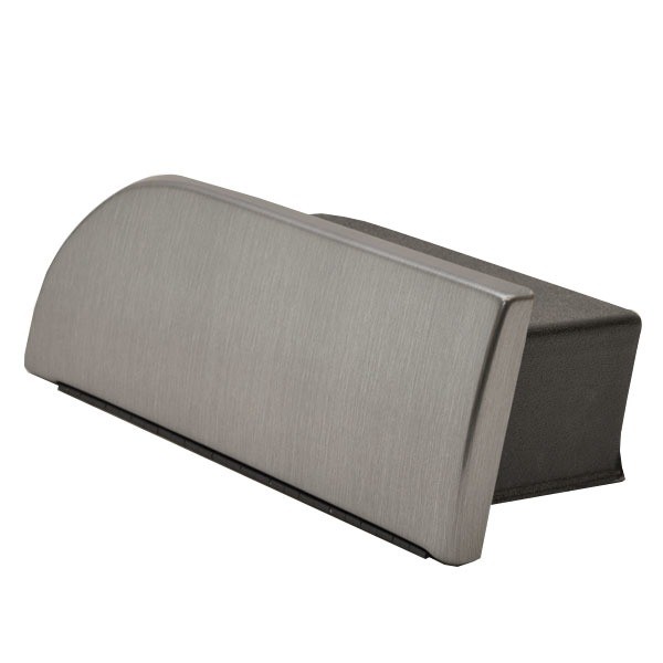Larson Boat Glove Box | Brushed Silver Plastic