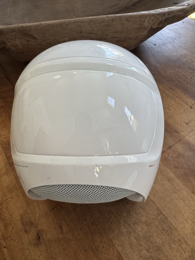 POC Skull X White Ski Helmet- Small