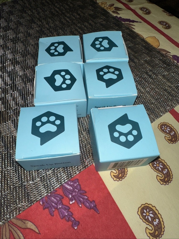 Speak Up Button 6 Pack - Never Used - Open Box Bin 4