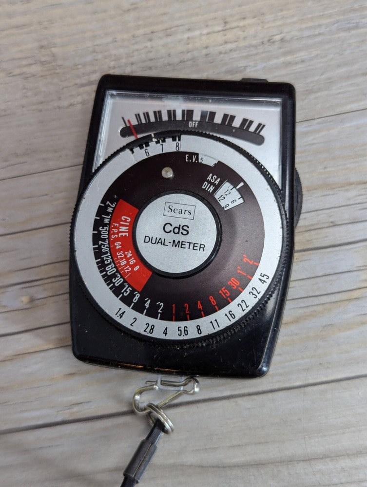 Sears CdS Dual-Meter Model 376.80510 With Case