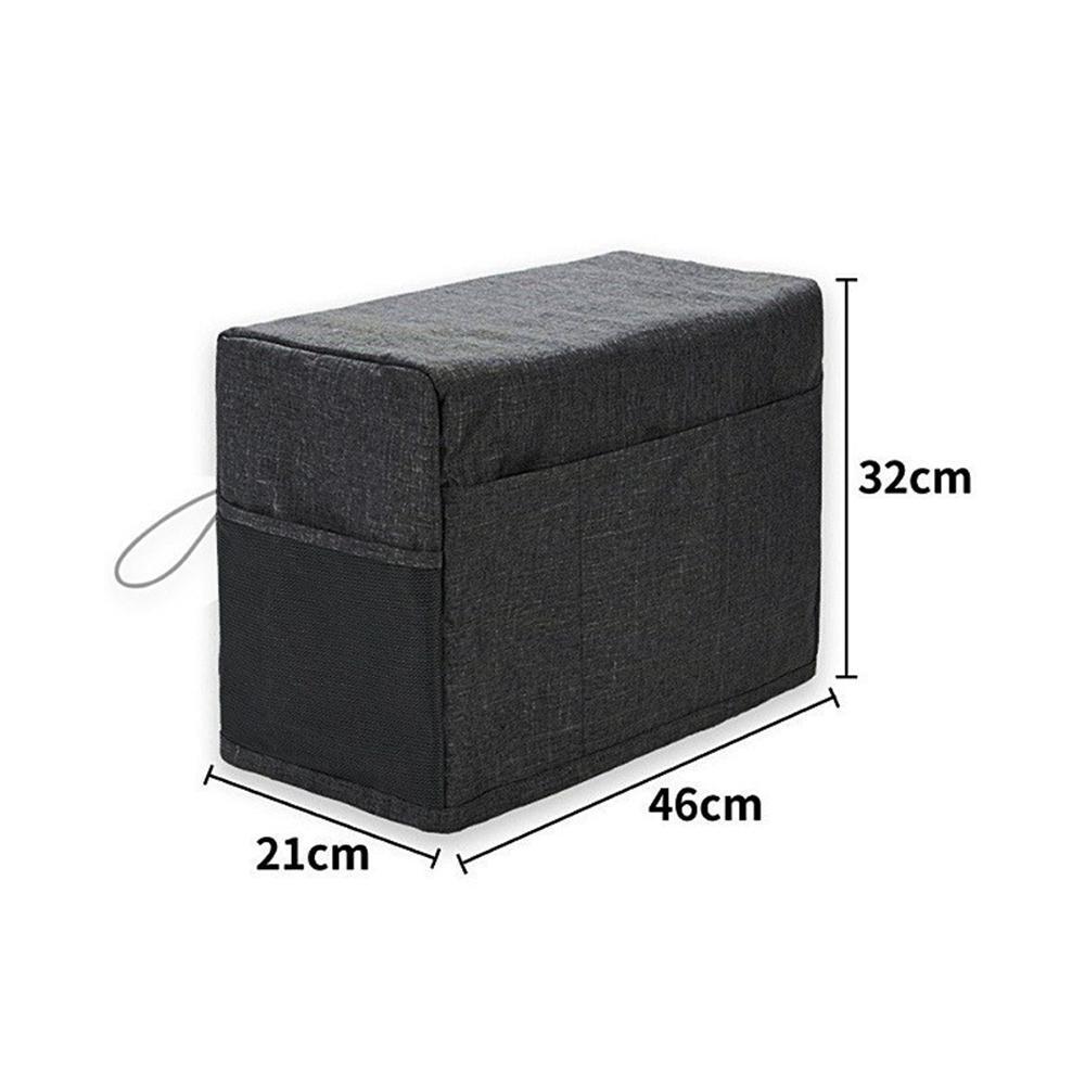 Sewing Machine Protector Dust‑Proof Cover With Tool Storage Pocket 46x21x32cm