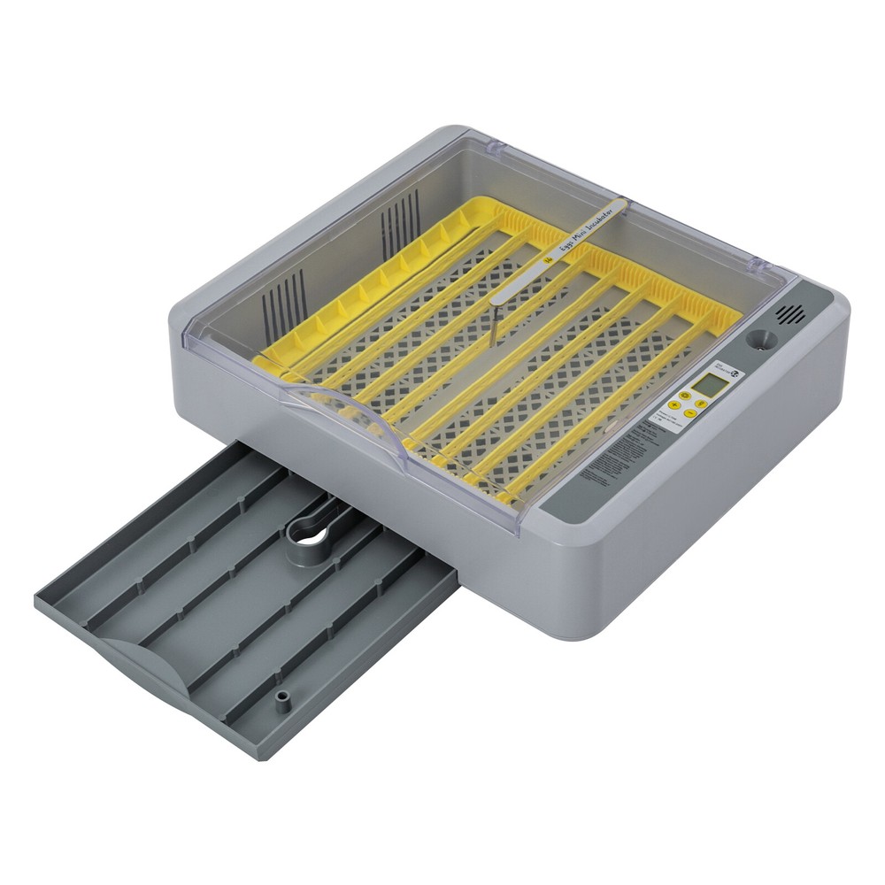 Egg Incubator 36 Eggs Gray Digital Poultry Hatcher Machine LED Display 70W