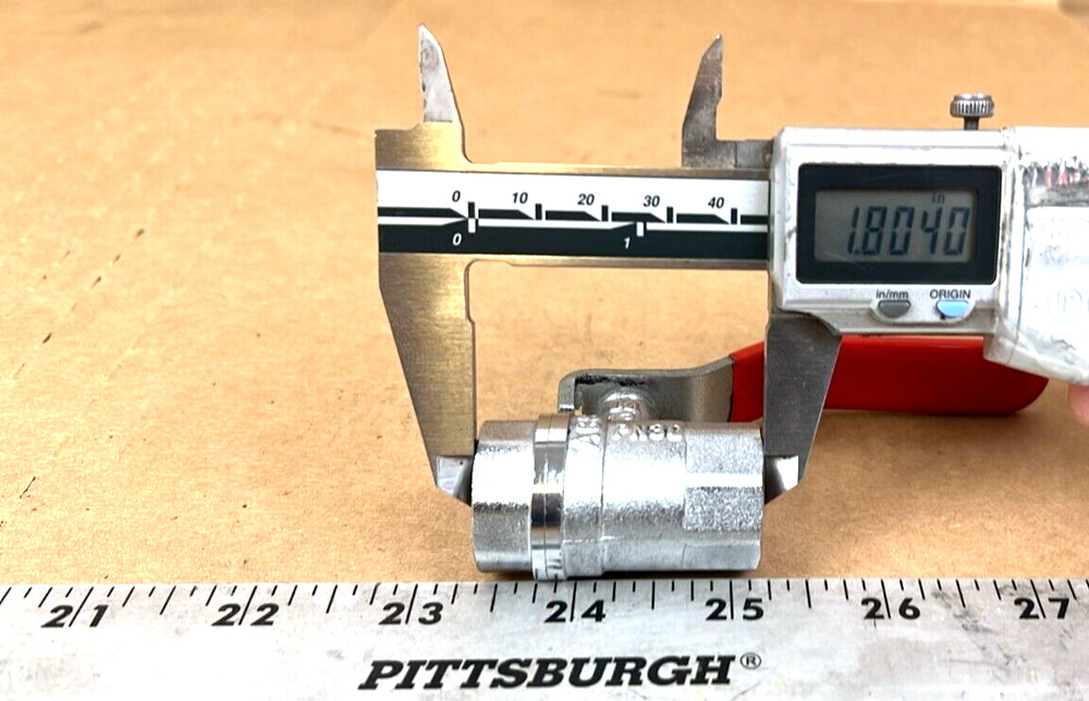 APM Ball Valve 1/2, 30 Bar