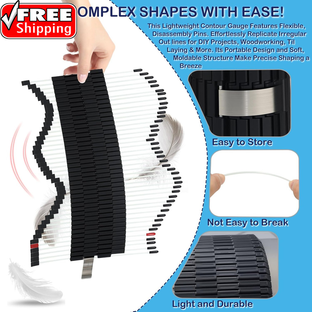 Multi Surface Pipe Profiling Tool, Pipe Cutting Template Multi Functional Shape