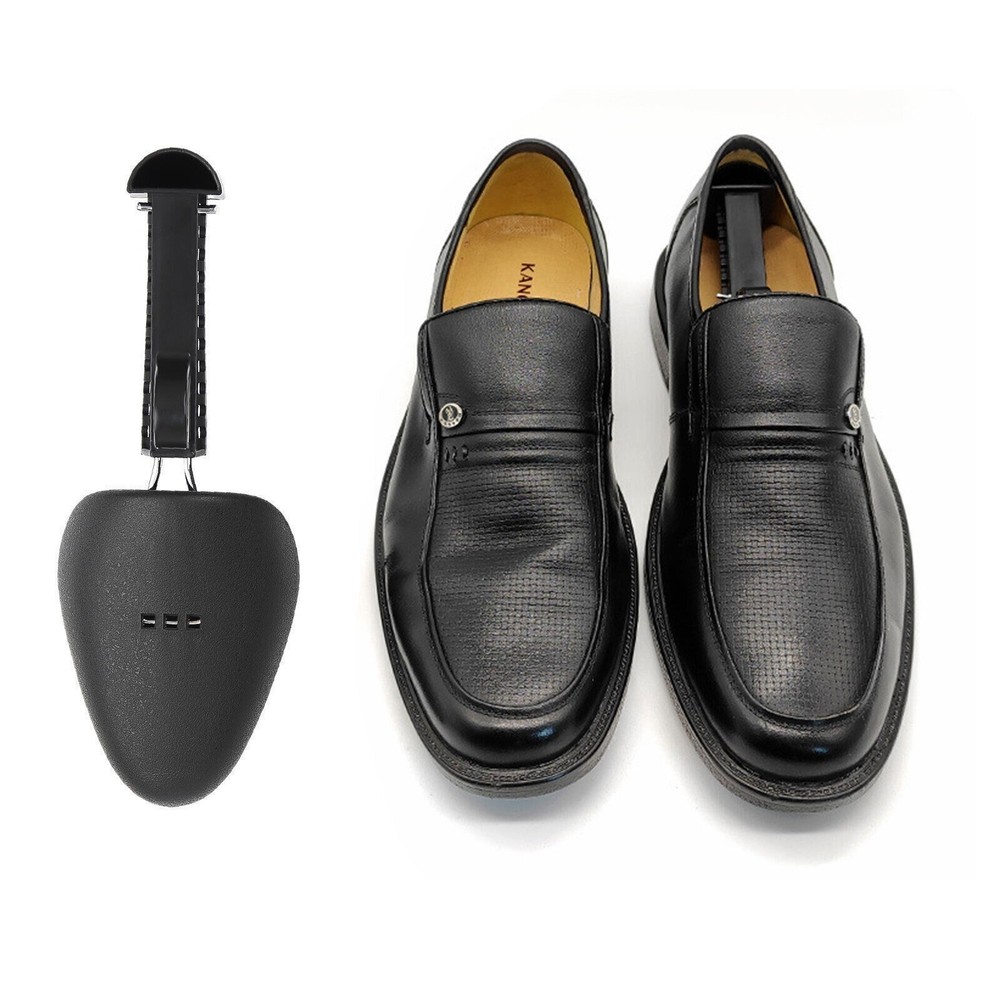 🥇10 Pcs Men Adjustable Form Plastic Shoe Tree Shaper Keeper Boot Shoe Stretcher