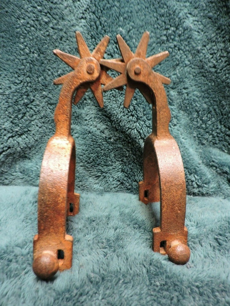 Vintage Rusty Cowboy Spurs