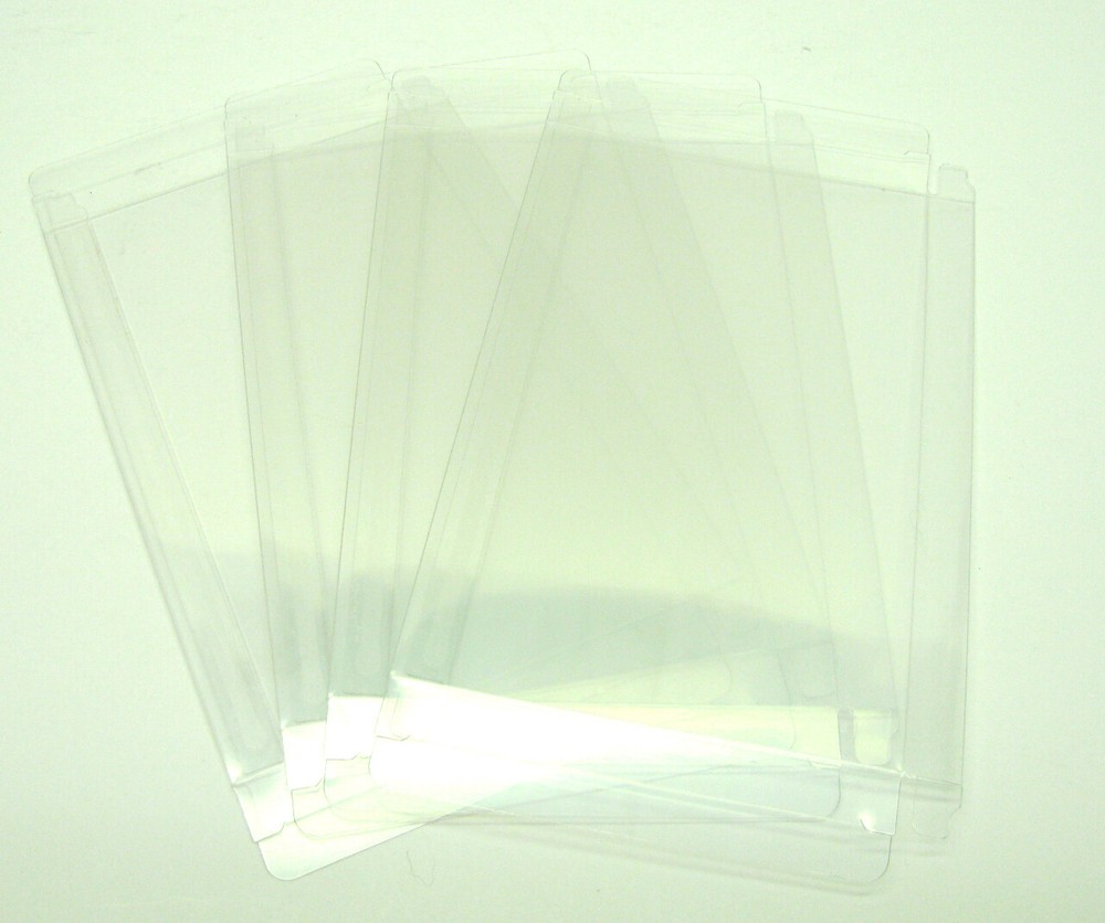 10x NINTENDO SWITCH PLASTIC & STEELBOOK GAMES - CLEAR PROTECTIVE BOX PROTECTOR