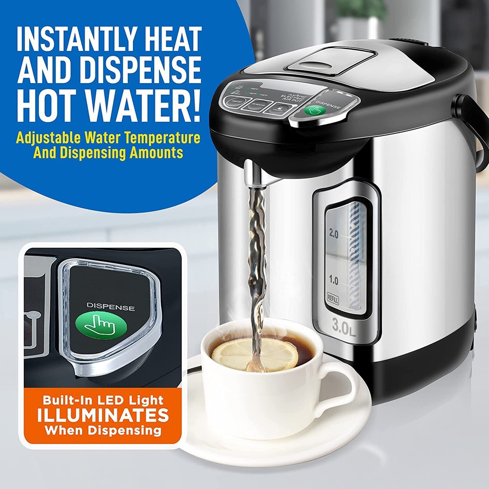 Nutrichef NCHUB13 Digital Hot Water Dispenser