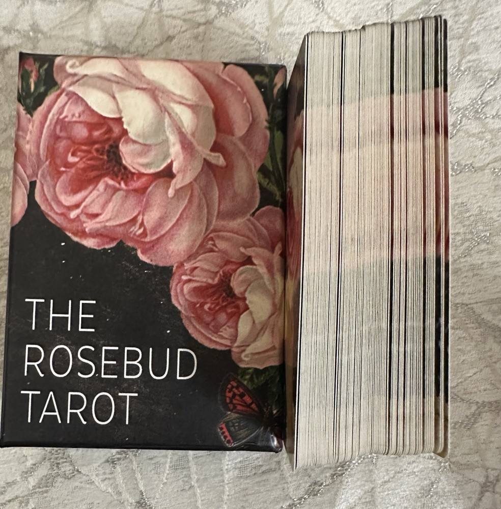 The Rosebud Tarot Card Deck Complete Set with Guidebook and Box