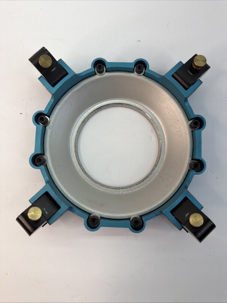 Chimera Quick Release Speed 🔄 Ring Silver & Blue Studio Lighting Adapter