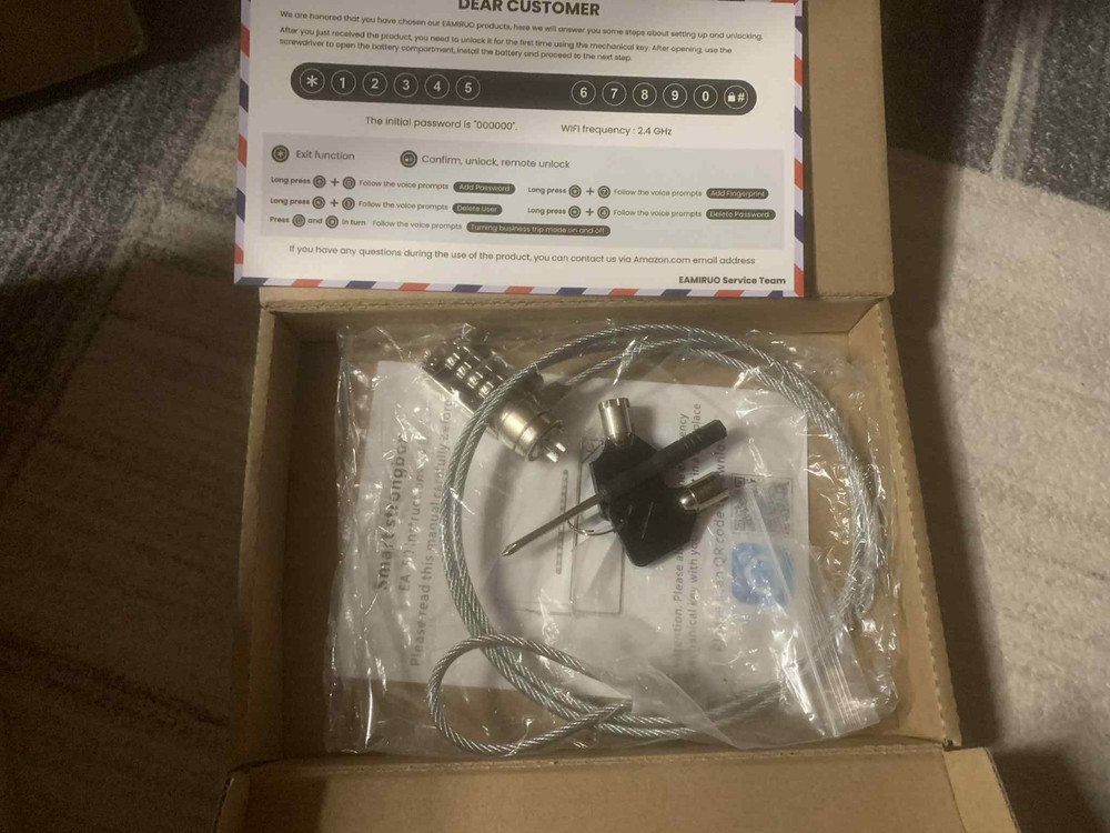 Smart strongbox EA-50 Safe