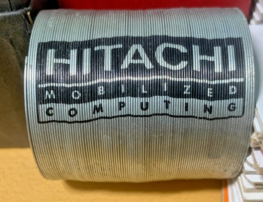 1966 Hitachi Mobilized Computing Slinky Advertisement toy / swag