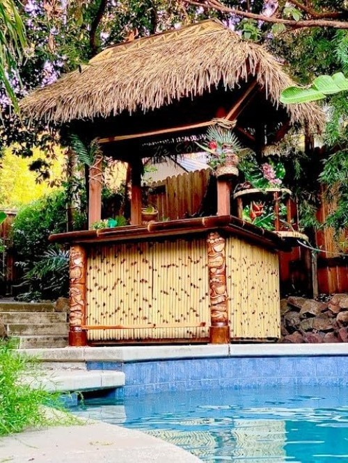 Genuine Mexican Palm Thatch Roofing Roll