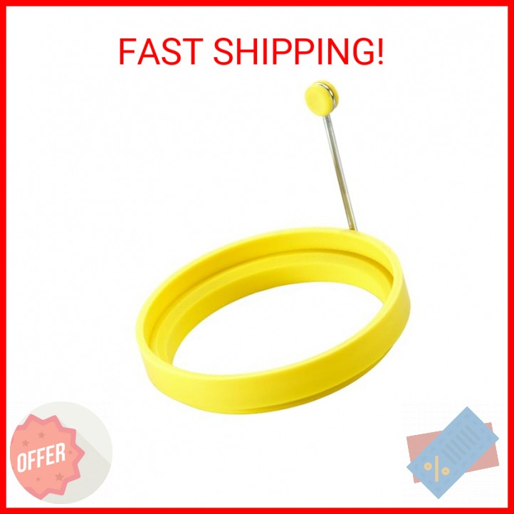 Lodge Silicone Egg Ring, Yellow