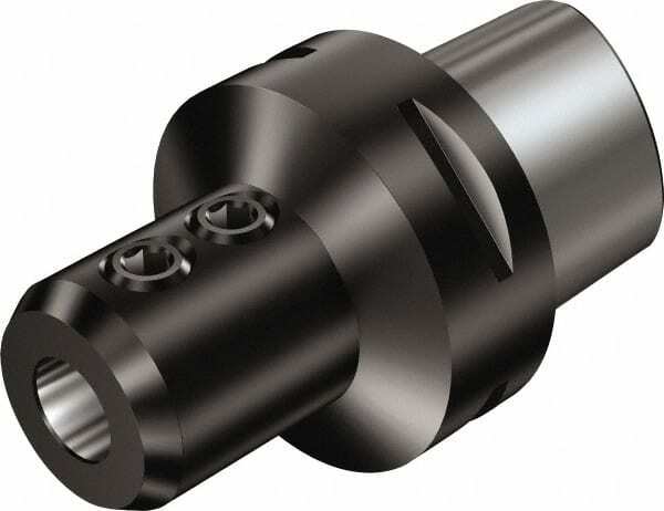 Sandvik C6 Outside Modular Connection, 1" Hole Diam, Capto to Weldon Straight...