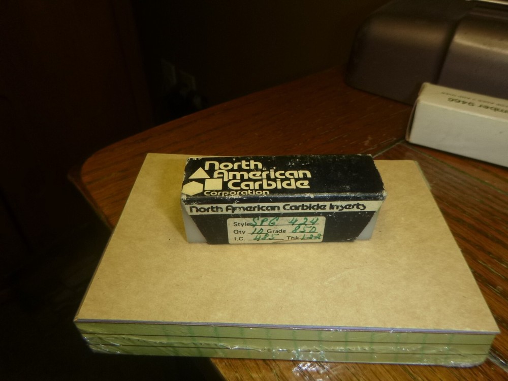 NIB QNTY 10 CARBIDE INSERTS