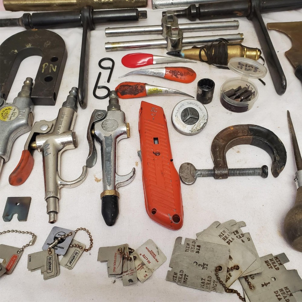 Misc. Lot of Compressed Air, Hook Tools