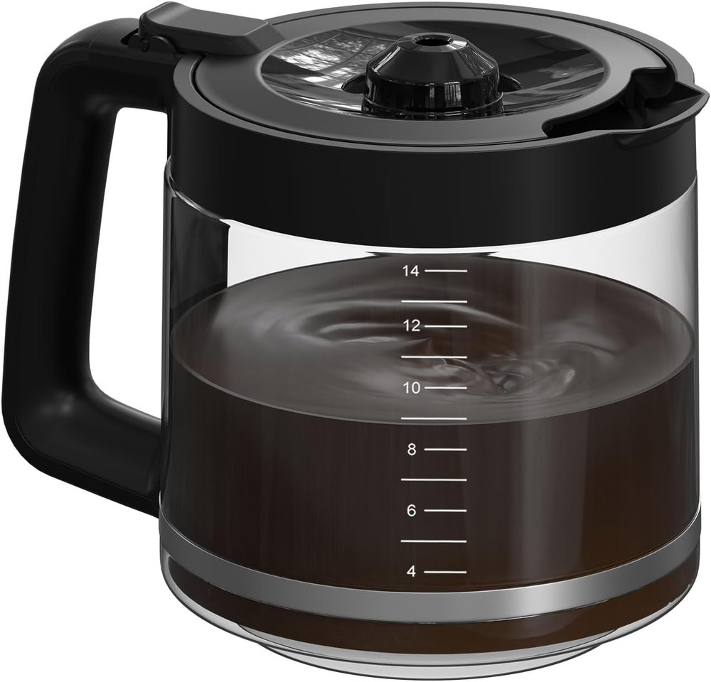 14-Cup Coffee Pot Replacement Carafe Compatible with Mr. Coffee 14-Cup Programma