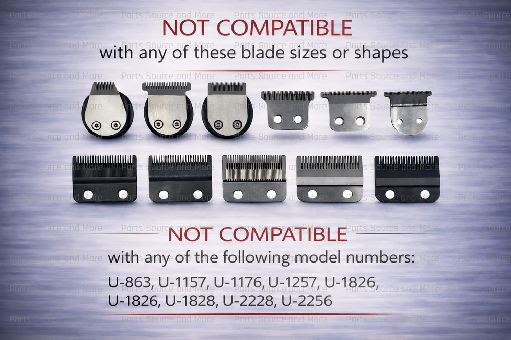 Ufree Replacement 4 Piece Trimmer Guard Set for Specific Models and Blade Size