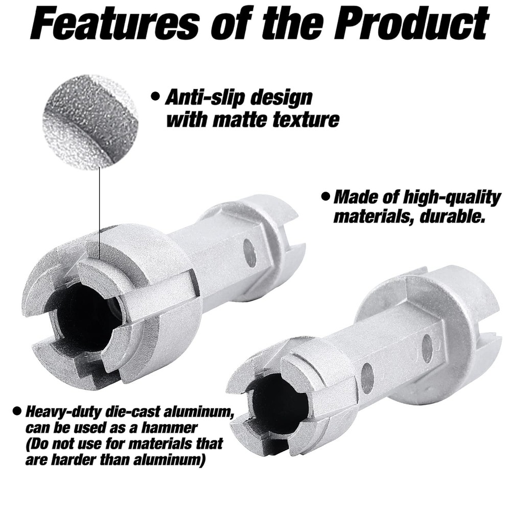 WMAZtool Tub Drain Remover Wrench - Use to Install