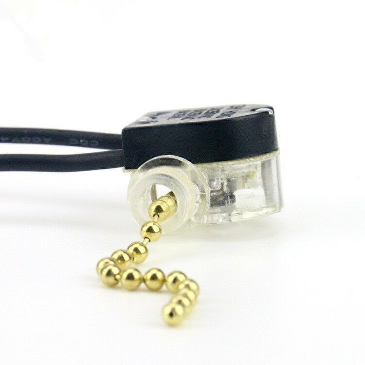 4Pack 5cm/1.9" Fan Light Wall Light Replacement Chain Type Pull Switch NEW