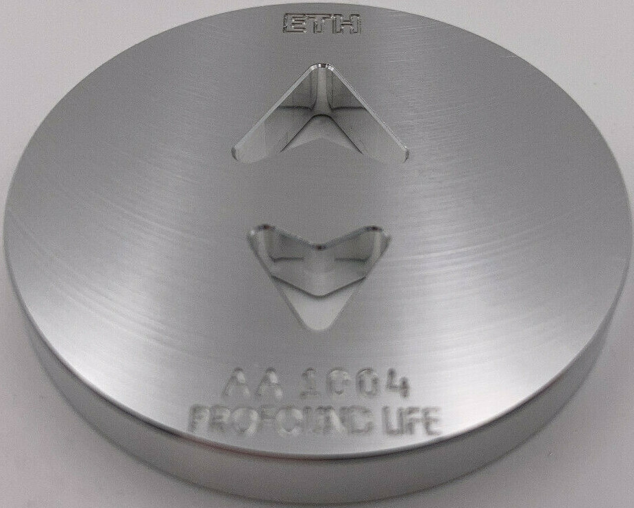 Commemorative Ethereum ETH Crypto Token - Aluminum