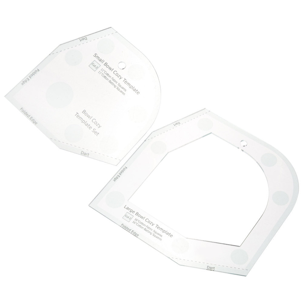 Bowl Cozy Templates Pattern Microwave Patchwork Ruler Sewing