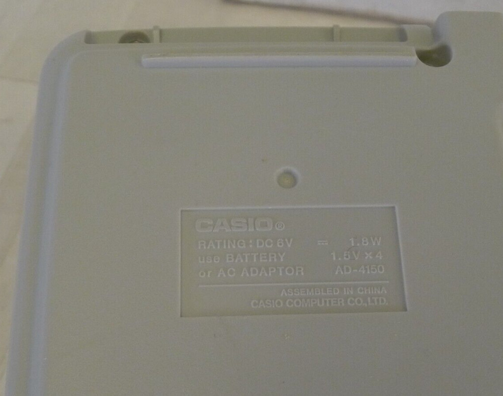 Casio HR-8B Printing Calculator Compact - Vintage