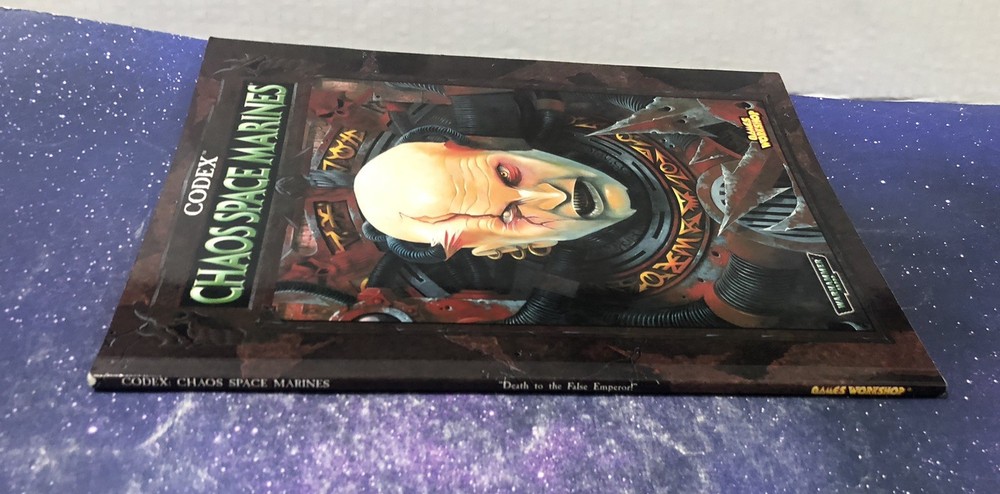 Warhammer 40k Chaos Space Marines Codex Supplement Softcover 1999