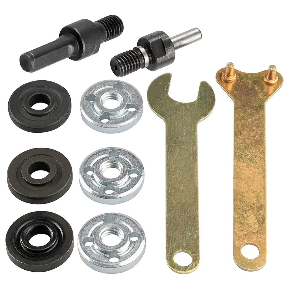 Drill Angle Grinder Adapter with Flange Parts Set,3 Set Replacement7005