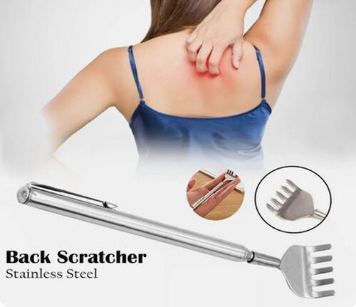 Back Scratcher Telescoping Stainless Steel