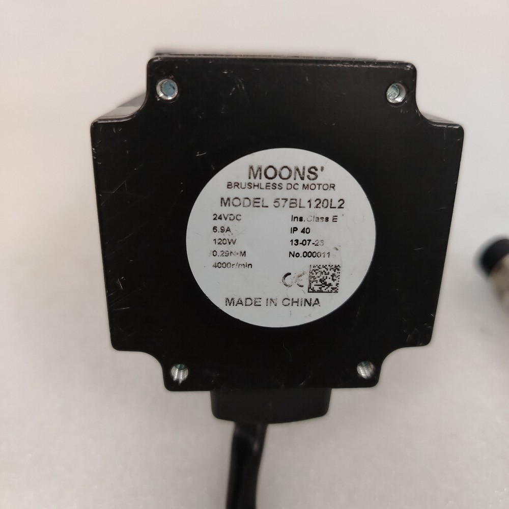 MOONS MODEL 57BL120L2 Brushless DC Motor