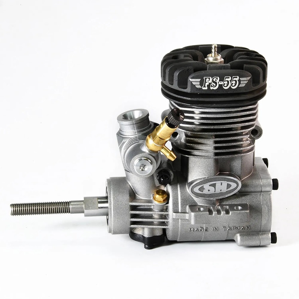 New SH .55 55 Side Exhaust RC Remote Control Airplane Nitro 2-Stroke Engine