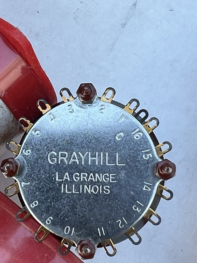 grayhill rotary switch 57M22-01-1-16N-C