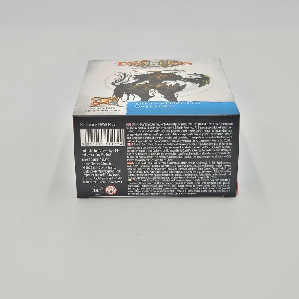 Drakers Earth Elemental Overlord 32 mm Miniature Don't Panic Games