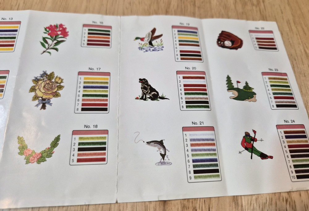 Studio Bernina DECO Collection Embroidery Card