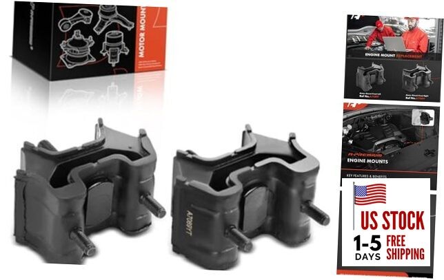 2PCS Front Left and Right Engine Motor Mount Kit Compatible with Mercedes