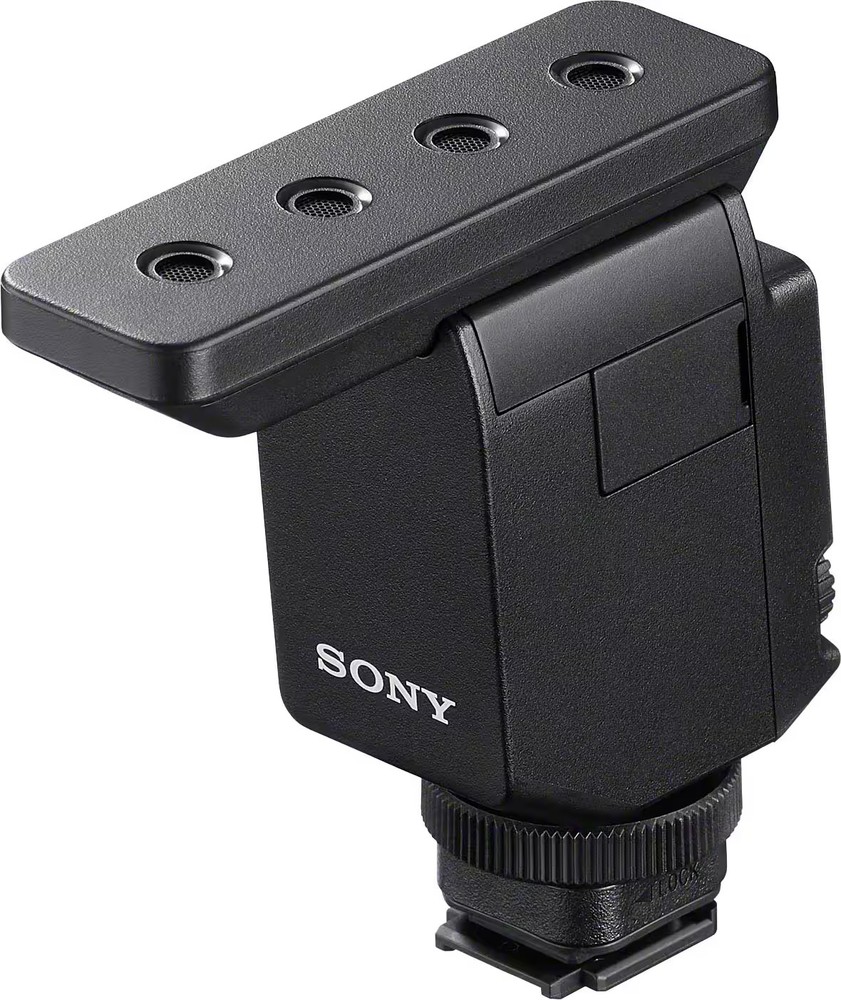 Sony - ECMB10 Multi-directional Shotgun Microphone - Black
